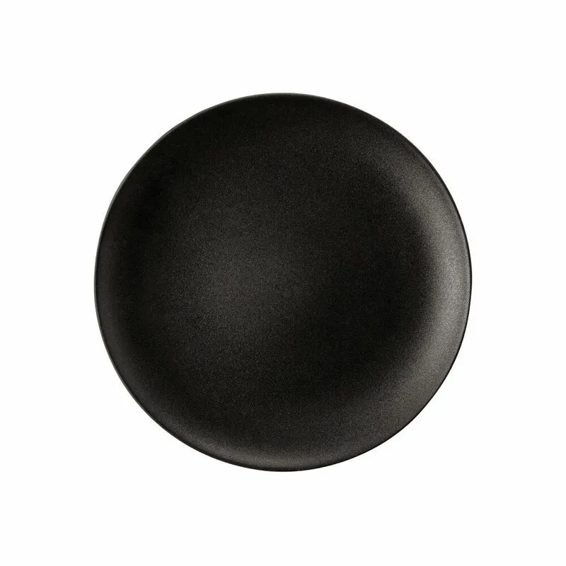 Seltmann Weiden Liberty Brotteller, Frühstücksteller, Kuchenteller, Porzellan, Velvet Black Ø 17.7 cm, 001.764292