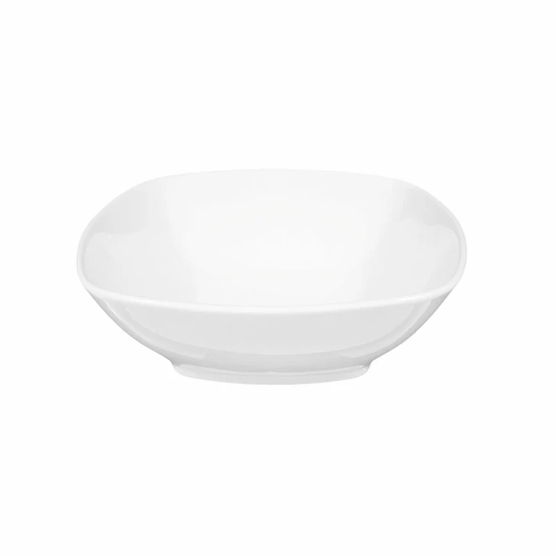 Seltmann Weiden Lido Dessertschale Eckig, Schale, Schüssel, Porzellan, Weiß, 15 x 15 cm, 001.764551