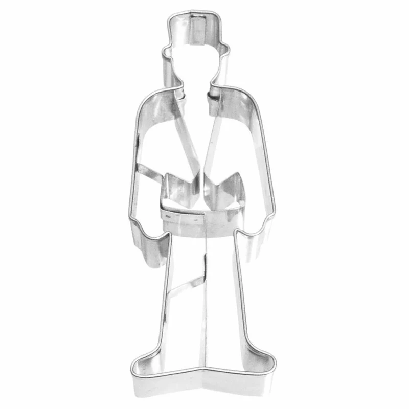 Birkmann Ausstechform Bräutigam, Ausstecher, Plätzchenform, Keks, Plätzchen, Edelstahl, 9 cm, 190672