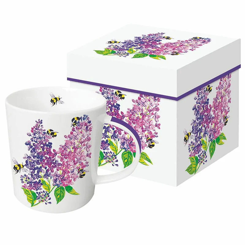 PPD All Abuzz Trend Mug, in Geschenkbox, Henkelbecher, Kaffeebecher, Becher, Tasse, New Bone China, 400 ml, 160302626