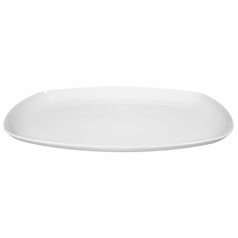 Seltmann Weiden Lido Platte Eckig, Servierplatte, Servierteller, Porzellan, 35 x 23.7 cm, 001.764558