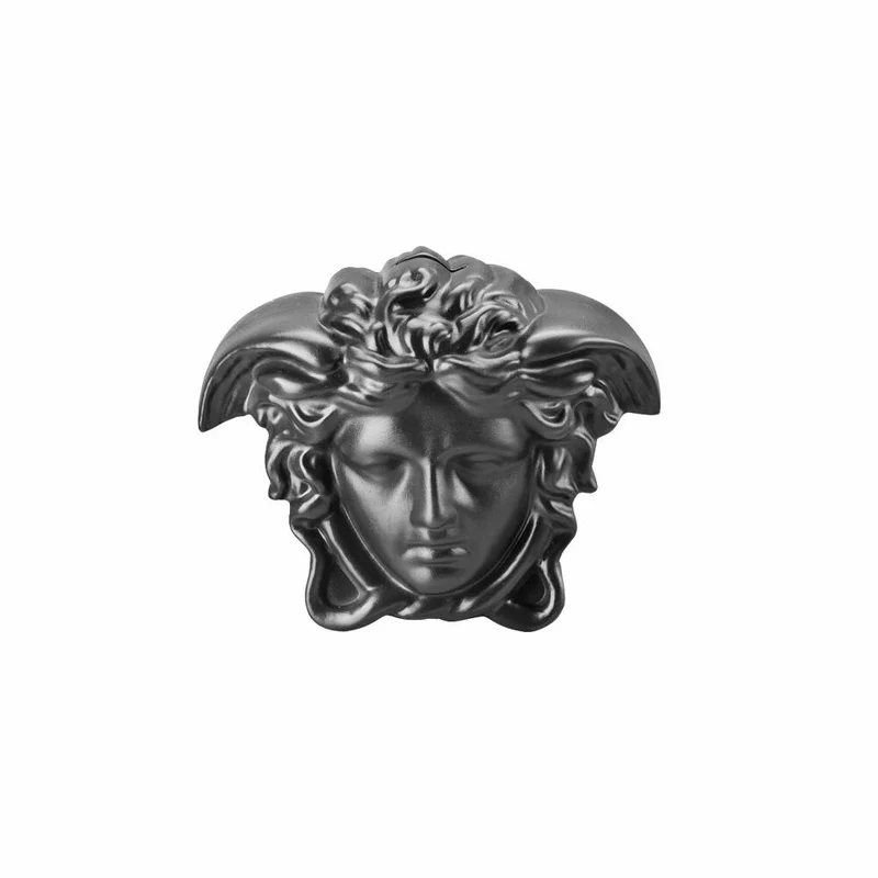 Rosenthal Versace Spardose Break the bank Black, Porzellan, 14.5 cm, 14469-105000-27980