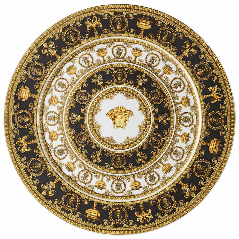 Rosenthal Versace Platzteller I Love Baroque, Porzellan, 33 cm, 10450-403651-10263