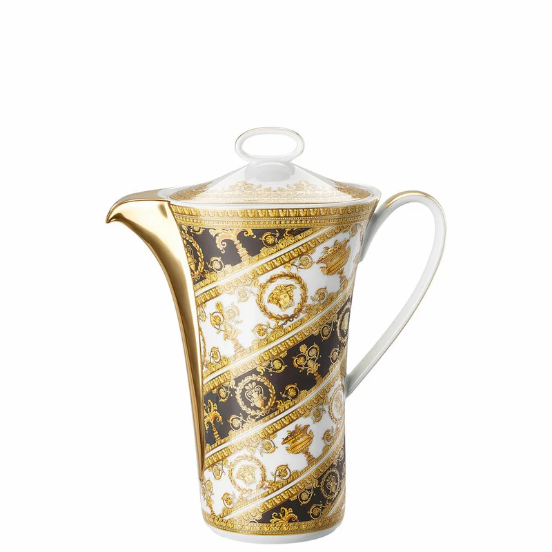 Rosenthal Versace Kaffeekanne für 6 Personen I Love Baroque, Porzellan, 1.2 L, 10490-403651-14030