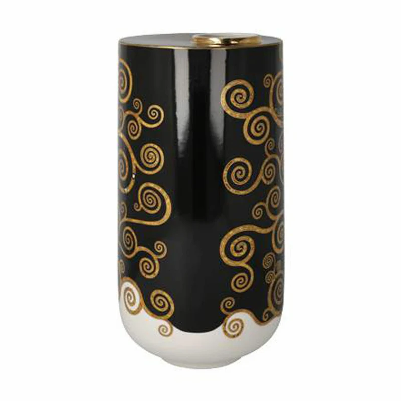 Goebel Vase Gustav Klimt - Lebensbaum, Blumenvase, Dekovase, Porzellan, H 25.5 cm, 67062981