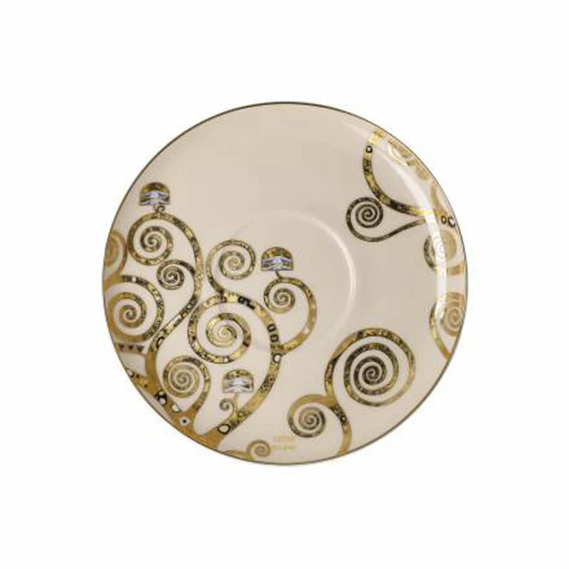 Goebel Milchkaffeetasse Gustav Klimt - Der Kuss, Tasse, Kaffeetasse, Teetasse, Fine Bone China, 67062991