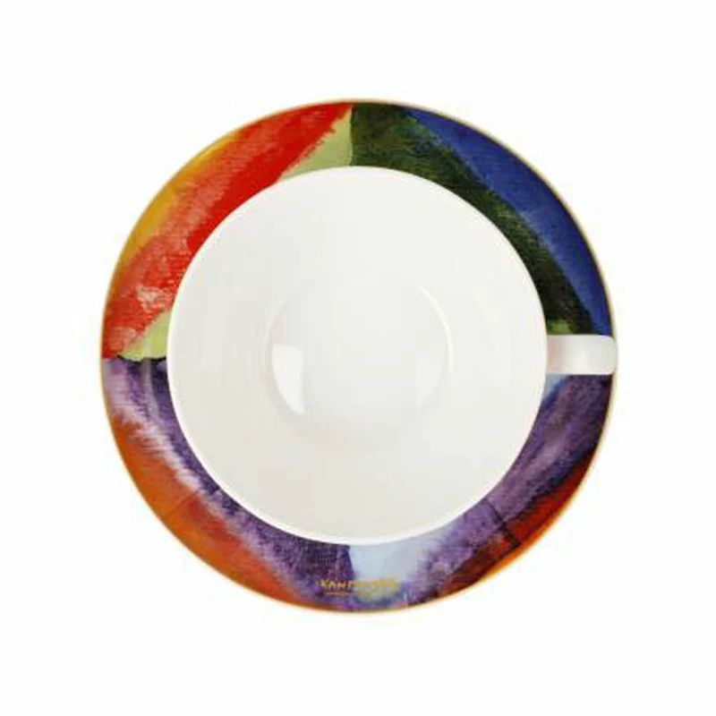 Goebel Milchkaffeetasse Kandinsky - Farbstudie, Tasse, Kaffeetasse, Teetasse, Fine Bone China, 67075041