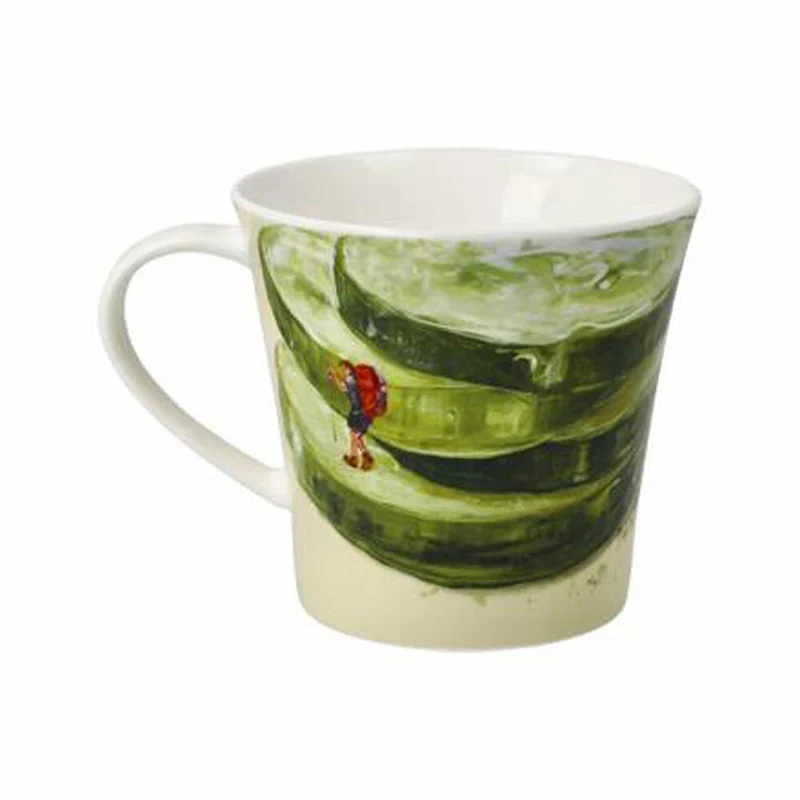 Goebel Coffee-/Tea Mug Daria Rosso - Reaching Lighter Summits, Kaffeetasse, Tasse, Teetasse, Fine Bone China, 23700021