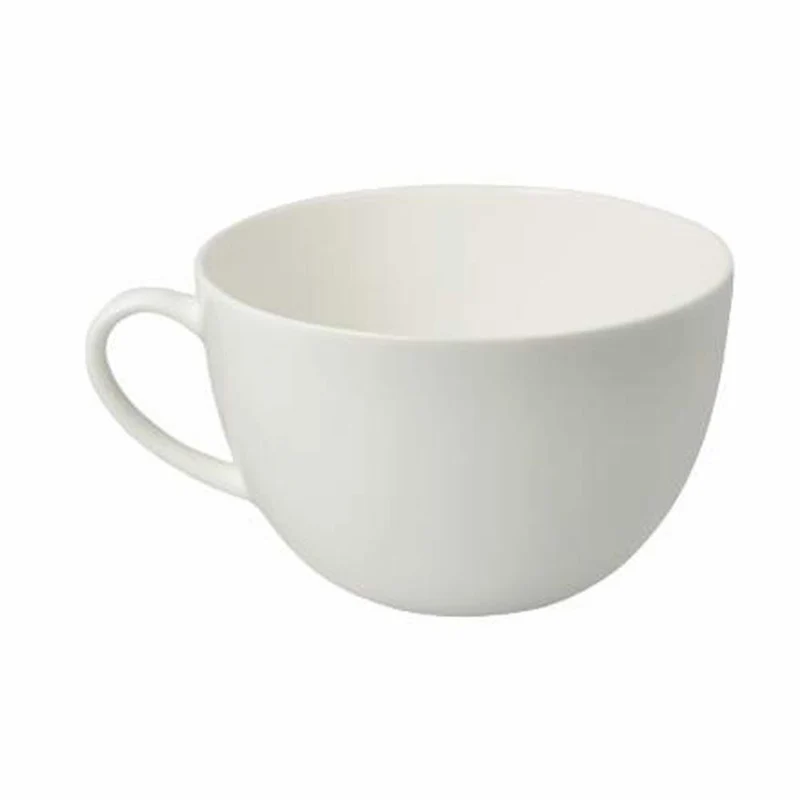 Goebel Tee-/ Cappuccinotasse Kaiser, Kaffeetasse, Milchkaffee Tasse, Fine Bone China, Antikweiss, 14005581