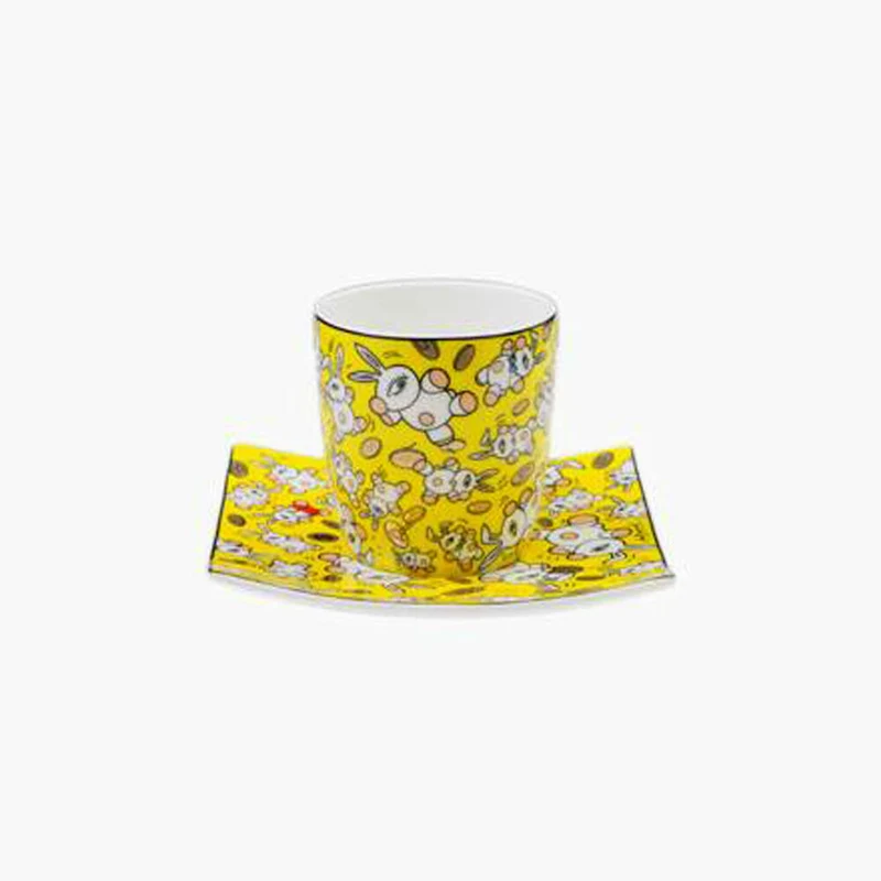Goebel Espressotasse Mauro Bergonzoli - Magic Bunny Gold, Espresso Tasse, Fine Bone China, 67180041