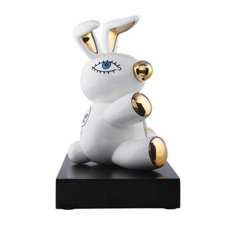 Goebel Figur Mauro Bergonzoli Magic Bunny, Dekofigur, Dekoration, Porzellan, 67180061