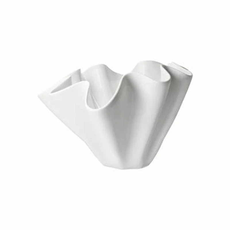 Goebel Vase Valentina, Blumenvase, Dekovase, Biskuitporzellan, weiß, H 19.5 cm, 14005741