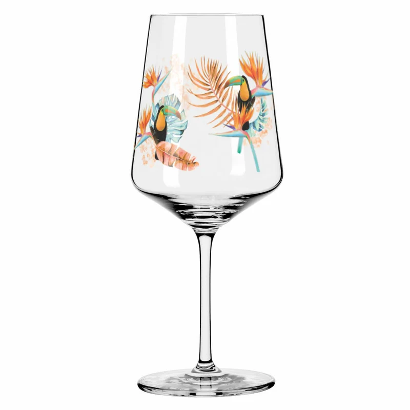 Ritzenhoff Aperizzo Sommerrausch F24, 4er Set, T. Kuhlmann, R. Richter, Aperitifglas , Kristallglas, 544 ml, 6051004