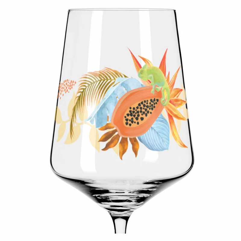 Ritzenhoff Aperizzo Sommerrausch F24, 4er Set, T. Kuhlmann, R. Richter, Aperitifglas , Kristallglas, 544 ml, 6051004