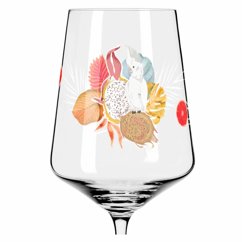 Ritzenhoff Aperizzo Sommerrausch F24, 4er Set, T. Kuhlmann, R. Richter, Aperitifglas , Kristallglas, 544 ml, 6051004