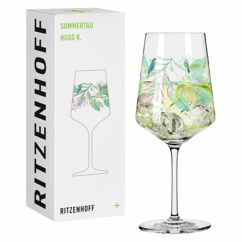 Ritzenhoff Sommertau Hugo 017, Anna D Andrea, Hugo-Glas, Aperitifglas, Kristallglas, 544 ml, 2931017