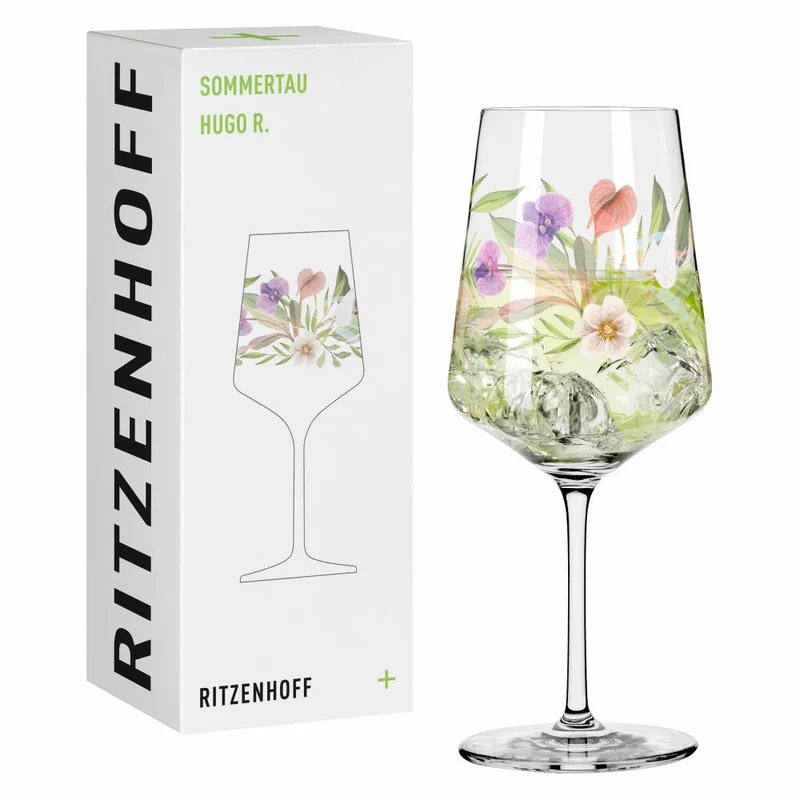 Ritzenhoff Sommertau Hugo 018, Anna D Andrea, Hugo-Glas, Aperitifglas, Kristallglas, 544 ml, 2931018
