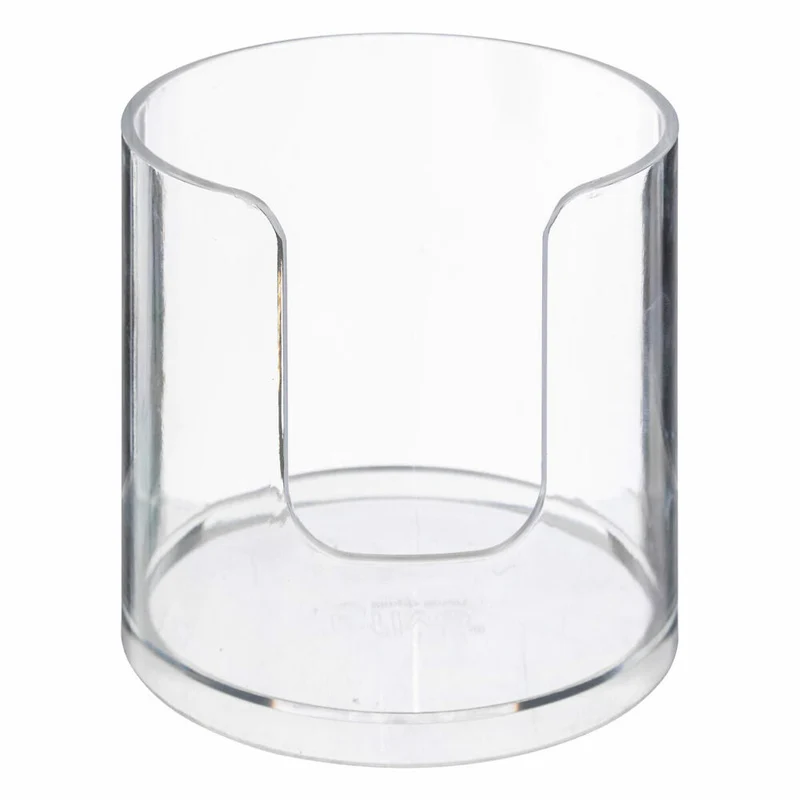5five Simply Smart Kosmetik-Aufbewahrungsdose Selena 2-in-1 für Wattepads und Stäbchen, Kunststoff, Bambus, 18.4 cm, 174862