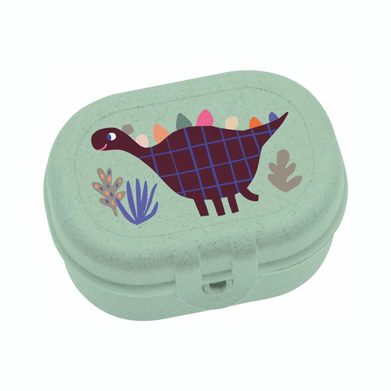 Koziol Snackbox Pascal Mini Rex, Kunststoff, Organic Green, 8360748