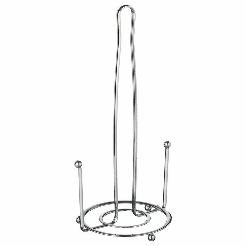 5five Simply Smart Küchenrollenhalter Chrome, Papierrollenhalter, Metall verchromt, 31.5 cm, 115189