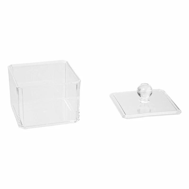5five Simply Smart Kosmetik-Aufbewahrungsdose Selena 2-tlg., Kunststoff, 9.4 x 9.4 x 16.7 cm, 155906