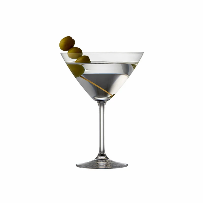 Lyngby Glas Martiniglas Juvel 4er Set, Cocktailschalen, Kristallglas, Klar, 280 ml, 916021