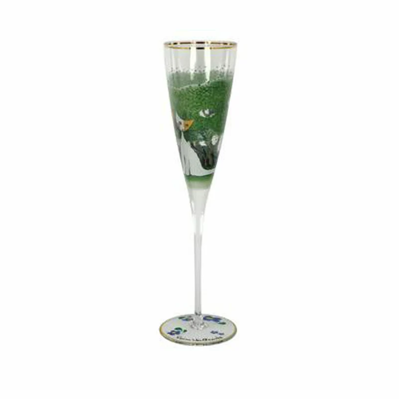 Goebel Sektglas Rosina Wachtmeister - Una passeggiata nel verde, Champagnerglas, Sekt, Glas, 66926441