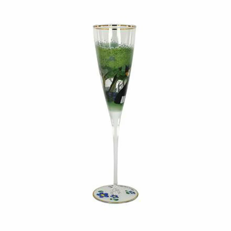 Goebel Sektglas Rosina Wachtmeister - Una passeggiata nel verde, Champagnerglas, Sekt, Glas, 66926441