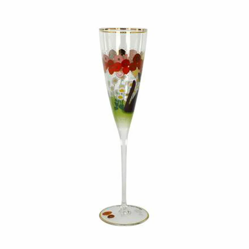 Goebel Sektglas Rosina Wachtmeister - Lestate in giardino, Champagnerglas, Sekt, Glas, 66926451