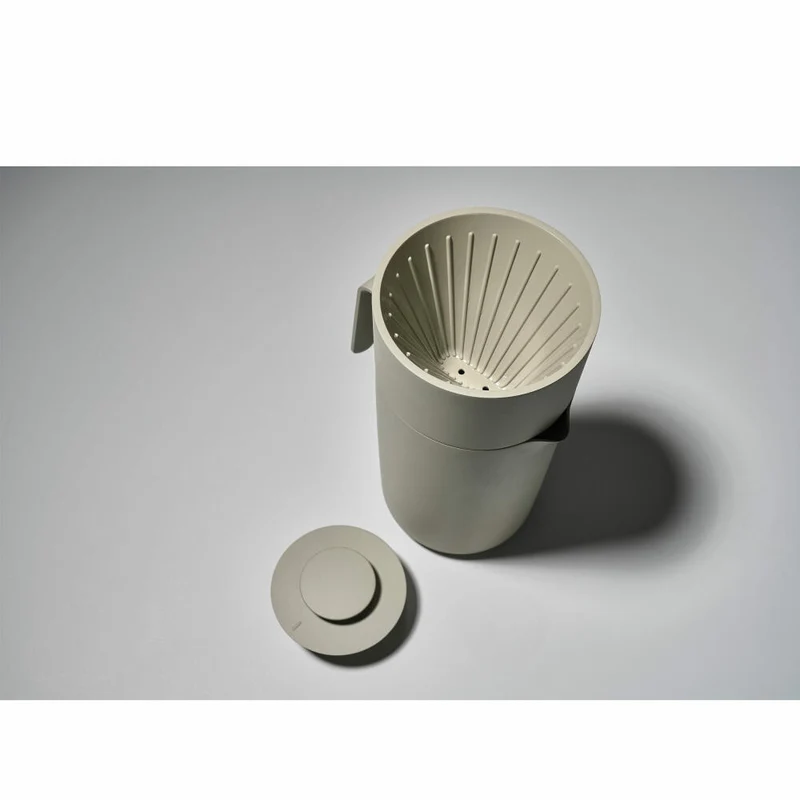 Zone Denmark Kaffeefilter Singles, Handfilter, Kaffeebereiter, Dauerfilter, Filter Aufsatz, Kunststoff, Mud, 331966