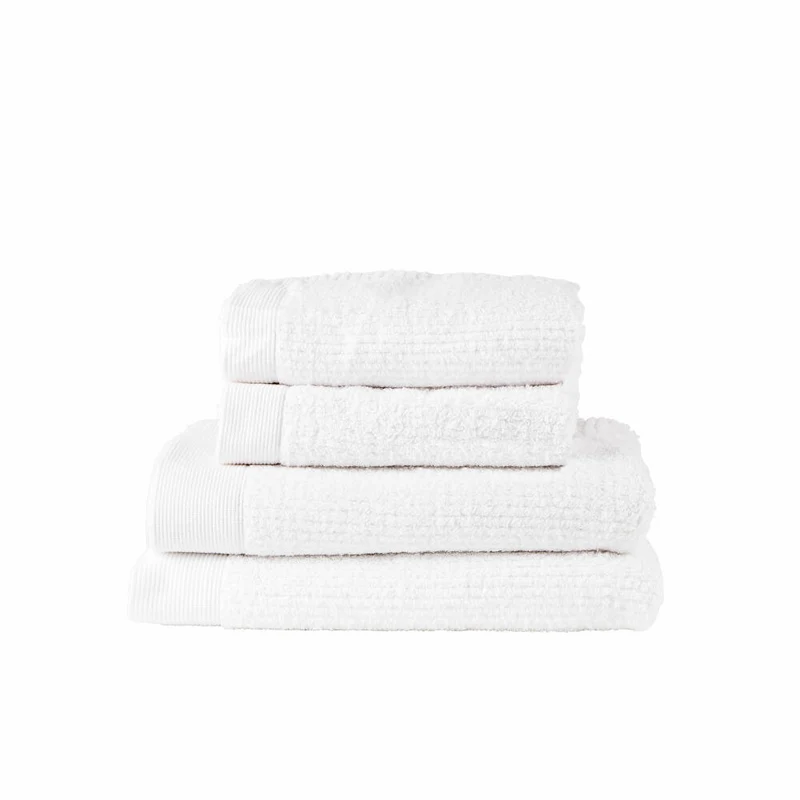 Zone Denmark Handtücher Geschenkkarton Classic, 4-tlg., Badetuch, Handtuch, Baumwolle, White, 331994