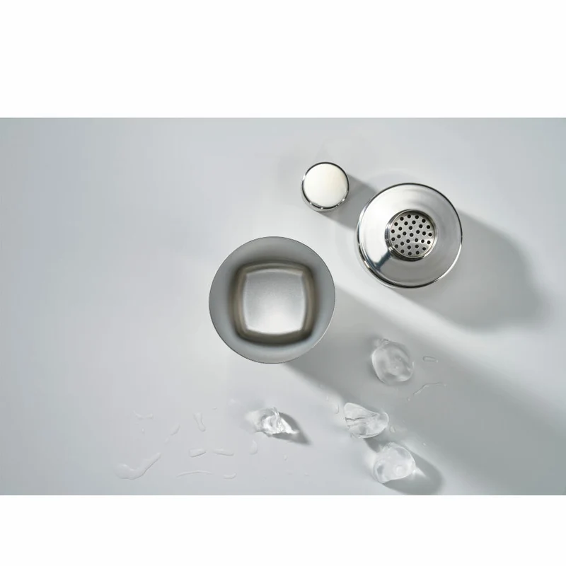 Zone Denmark Shaker Rocks, Cocktailshaker, Cocktailmixer, Stahl / Kunststoff, Polished Steel, 400 ml, 332094