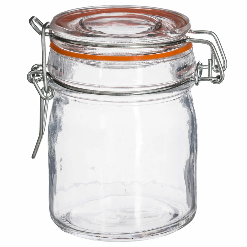 5 Five Simply Smart Einmachgläser 8er-Set mit Silikondichtung und Bügelverschluss, Marmeladengläser, Glas, 150 ml, 146402
