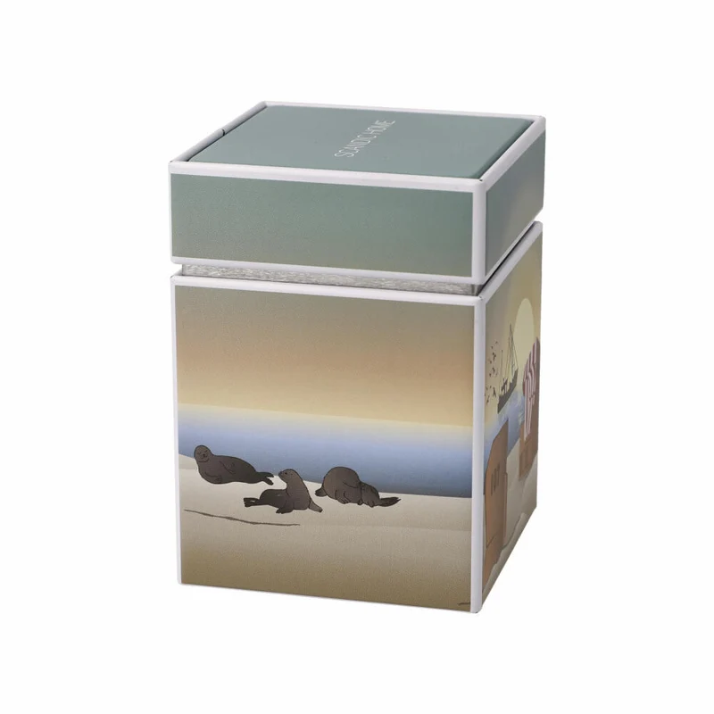 Goebel Teedose Sunset Mood, Scandic Home, Aufbewahrungsdose, Metall, Bunt, 0.6 L, 23102181