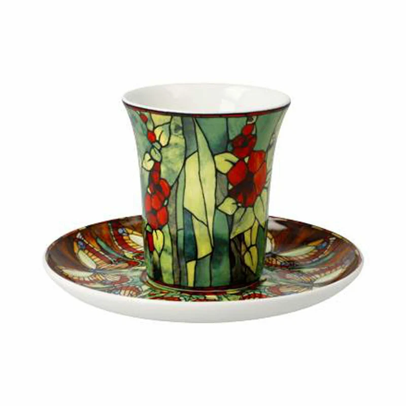Goebel Espressotasse Tiffany -Schmetterlinge, Espresso Tasse, Fine Bone China, 67003091
