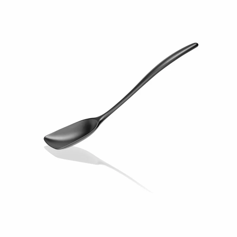 Rosti Kochlöffel New Classic breit, Küchenhelfer, Kunststoff, Schwarz, 27 cm, 30049