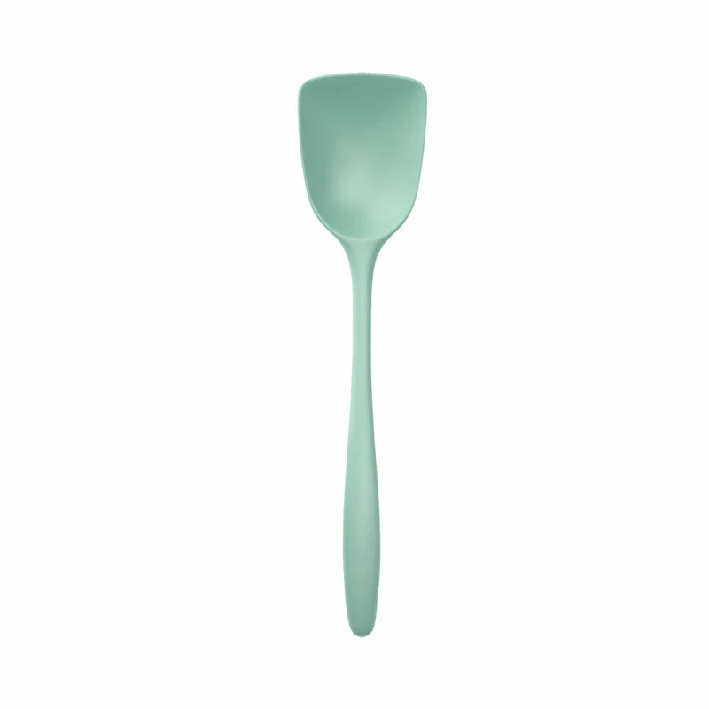Rosti Kochlöffel New Classic breit, Küchenhelfer, Kunststoff, Nordic Green, 27 cm, 30054