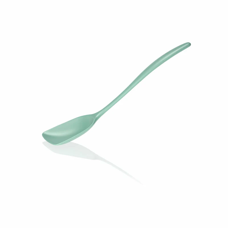 Rosti Kochlöffel New Classic breit, Küchenhelfer, Kunststoff, Nordic Green, 27 cm, 30054