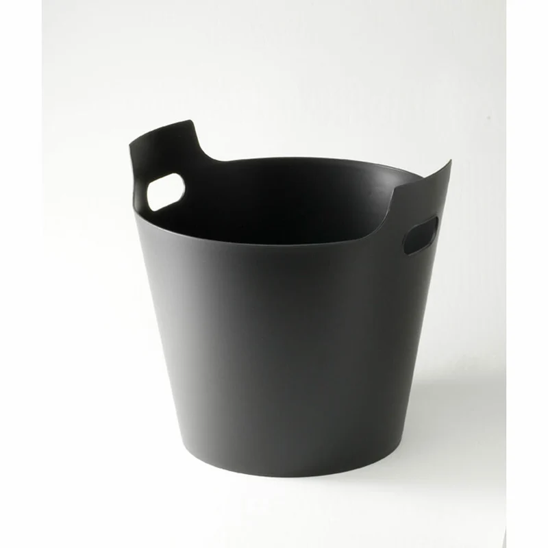 Authentics Aufbewahrungskorb 2Hands2, Kübel, PP, Schwarz, 47 cm, 1026599