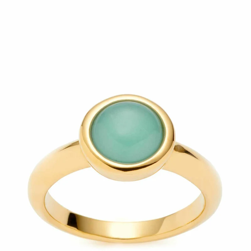 Leonardo Jewels Ring Bea, Fingerschmuck, Edelstahl, Türkis, Größe 17, 023061