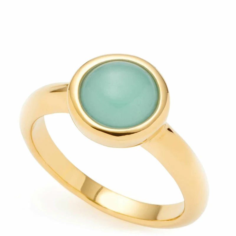 Leonardo Jewels Ring Bea, Fingerschmuck, Edelstahl, Türkis, Größe 19, 023063