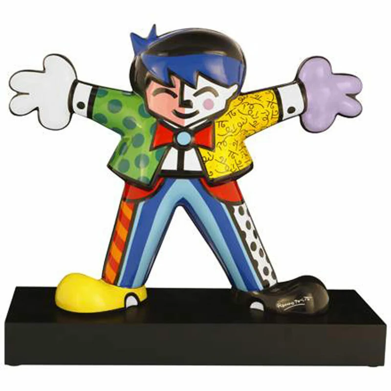 Goebel Figur Romero Britto Hug Boy, Dekofigur, Dekoration, Porzellan, 66453261