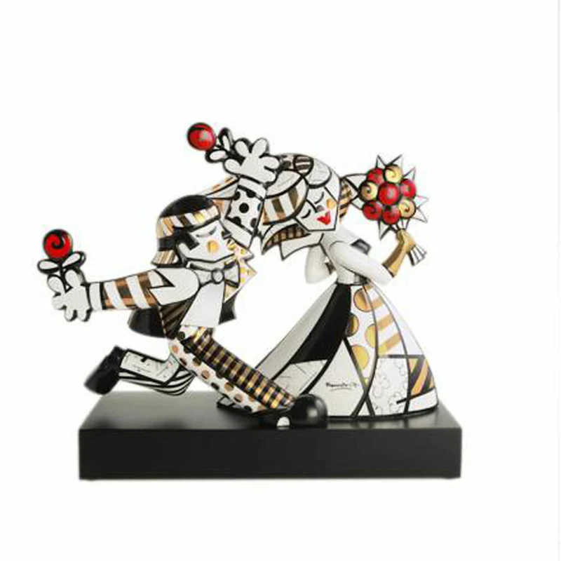 Goebel Figur Romero Britto Golden Follow Me, Dekofigur, Dekoration, Porzellan, 66453271