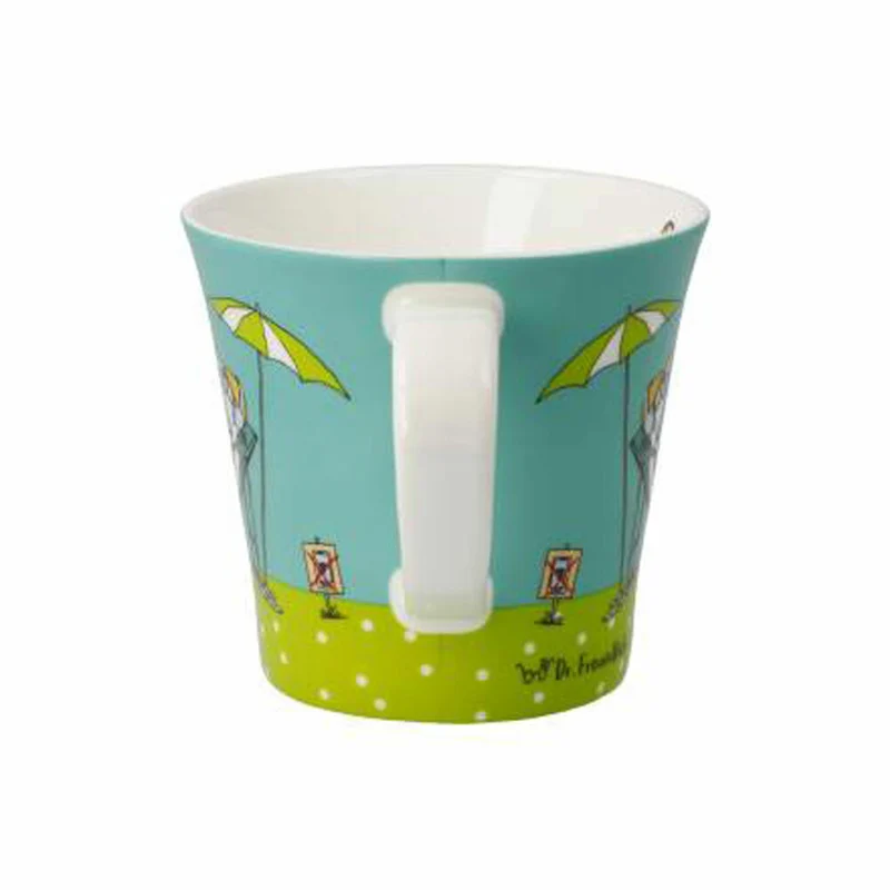 Goebel Coffee-/Tea Mug Freundlieb - Ruhe Bitte!, Kaffeetasse, Tasse, Teetasse, Fine Bone China, 27001391