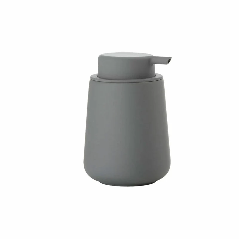 Zone Denmark Seifenspender Nova One, Seifendosierer, Dosierspender, Steinzeug, Grey, 250 ml, 330163