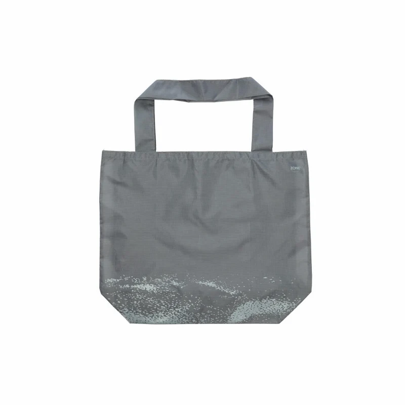 Zone Denmark Einkaufstasche Singles, Tragetasche, Tasche, Polyester, Cool Grey / Squid, 20 x 28 cm, 24189