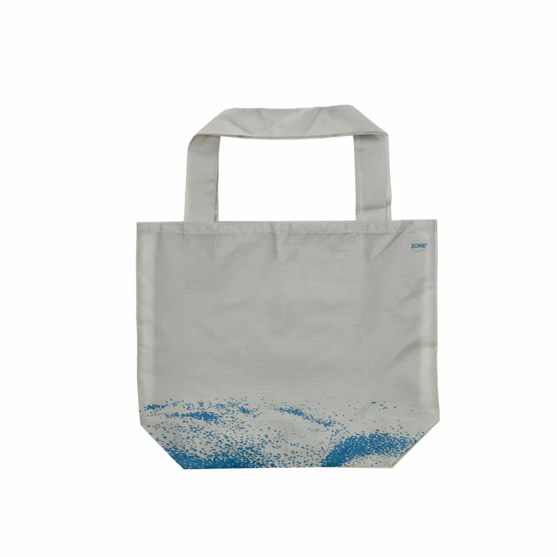 Zone Denmark Einkaufstasche Singles, Tragetasche, Tasche, Polyester, Warm Grey / Squid, 20 x 28 cm, 24191