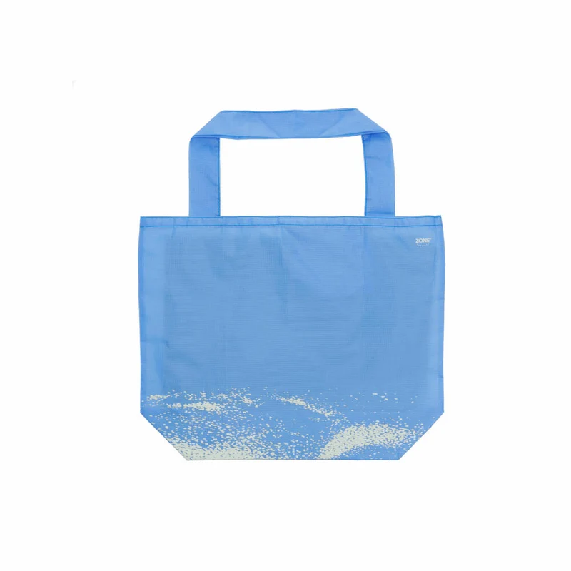 Zone Denmark Einkaufstasche Singles, Tragetasche, Tasche, Polyester, Sky Blue / Squid, 20 x 28 cm, 24193