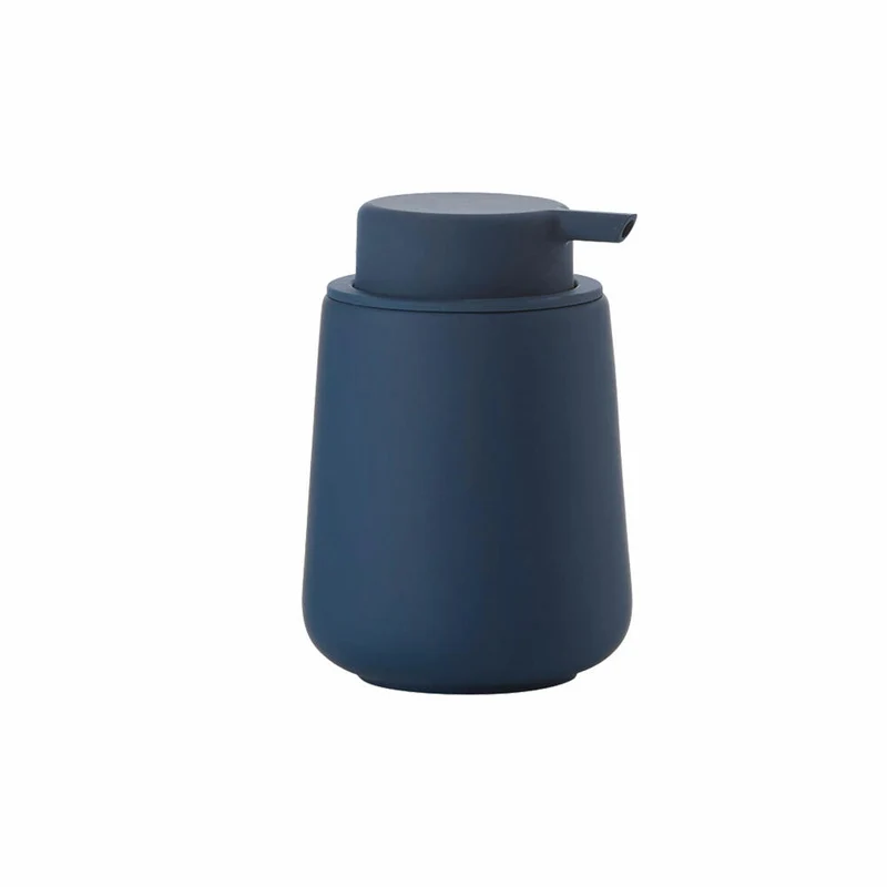 Zone Denmark Seifenspender Nova One, Seifendosierer, Dosierspender, Steinzeug, Royal Blue, 250 ml, 330186