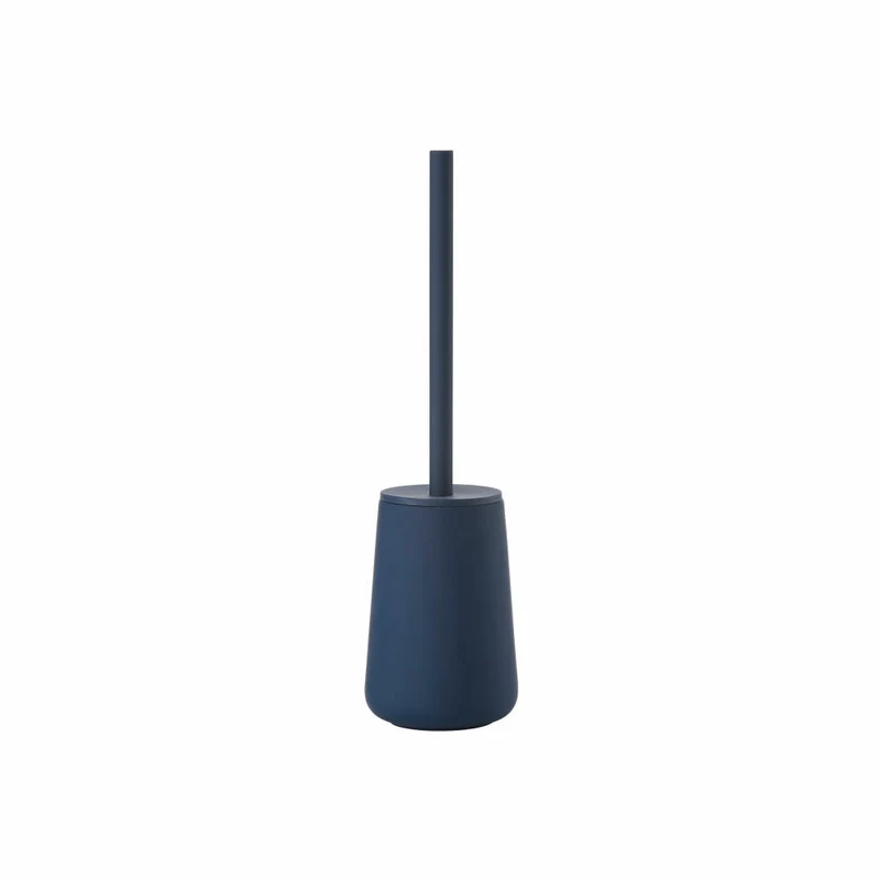Zone Denmark Toilettenbürste Nova One, Toilettenbürstengarnitur, WC-Garnitur, Klobürste, Steinzeug, Royal Black, 330188
